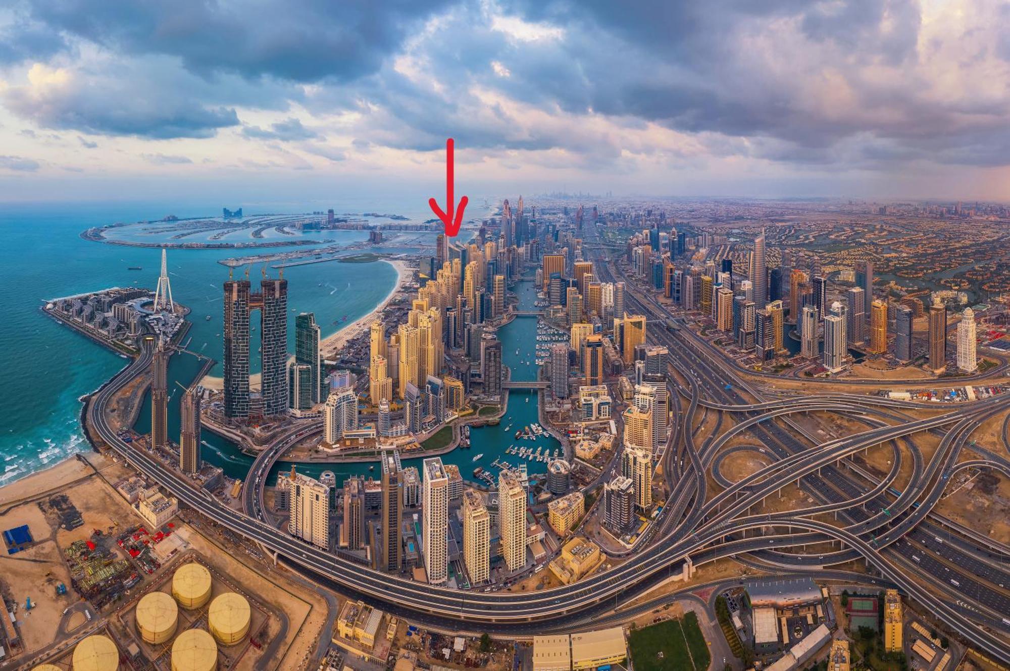 Hostel Berloga Capsule Jbr Dubaj Zewnętrze zdjęcie